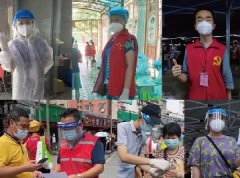 众志成城，，共克时艰！！122cc太阳集成游戏党员自愿者支援抗疫一线